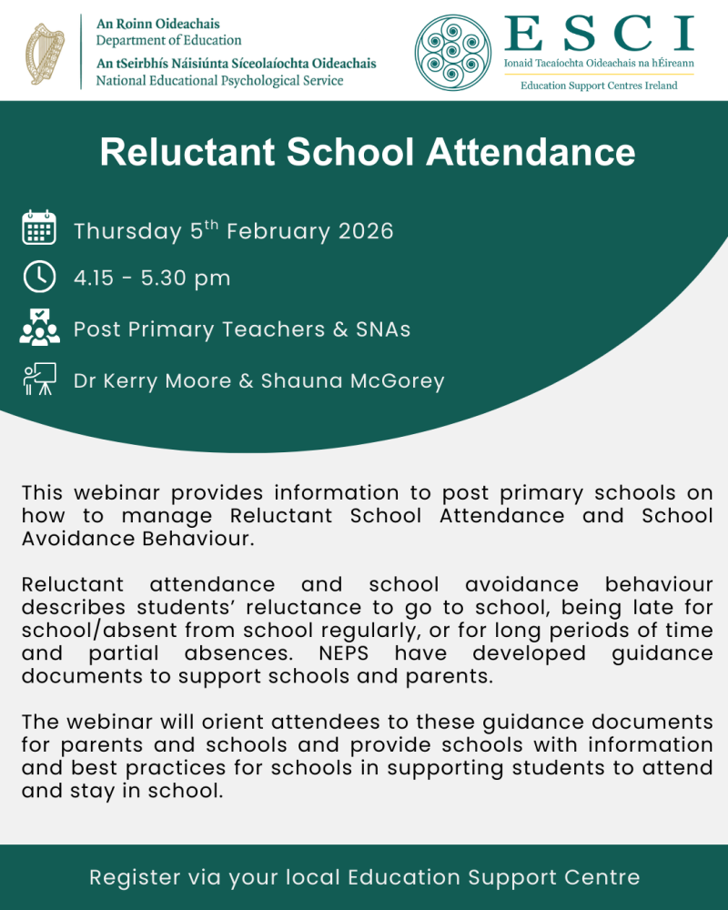 5th feb reluctant school attendance pp