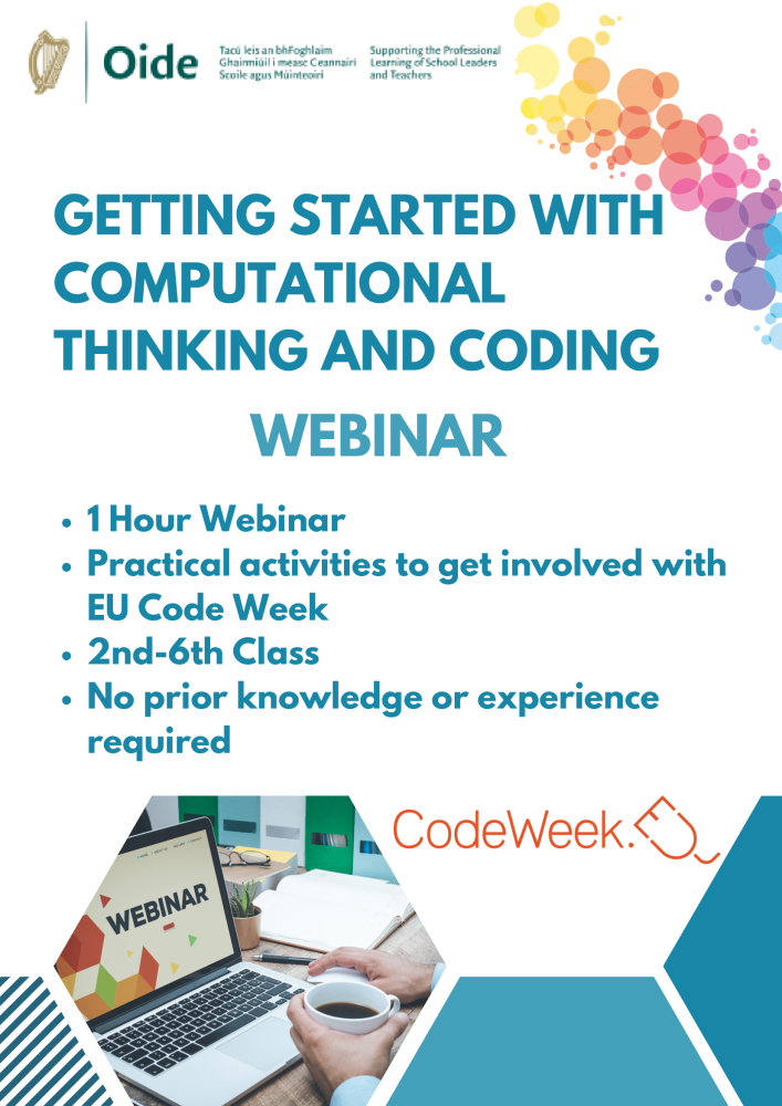 webinar 2nd 6th class getting started with computational thinking and coding webinar 1