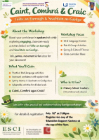 LC26-37Sp - Caint, Comhrá & Craic: Féilte an Earraigh & Seachtain na Gaeilge 12.2.2026