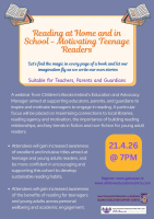 LC26-46SP Reading at home and in school: motivating teenage readers 
