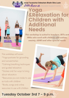LC23-94A Yoga and Relaxation for Children with Additional Needs