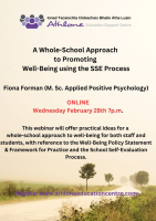 LC24-02SP A Whole-School Approach to Well-Being Promotion using the SSE Process