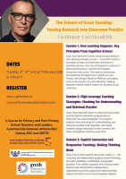 LC26-14SP The Science of Great Teaching with Dr. Carl Hendrick (Series of 3 online sessions)