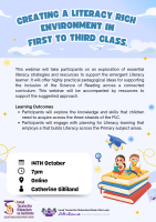 LC25-105A Creating a literacy rich environment in 1st-3rd Class