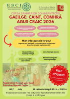 SU26-05 -COGG  Gaeilge – Caint, Comhrá Agus Craic